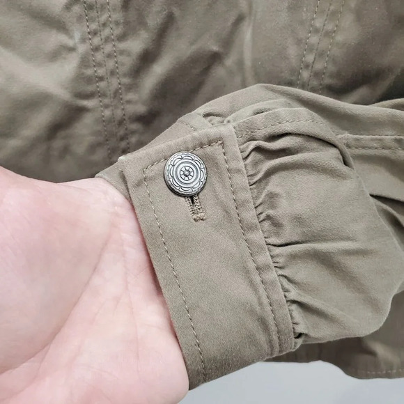 Gianni Bini Women's Light Brown Stretch Cotton Fitted‎ Career Blazer Size S - Picture 2 of 10